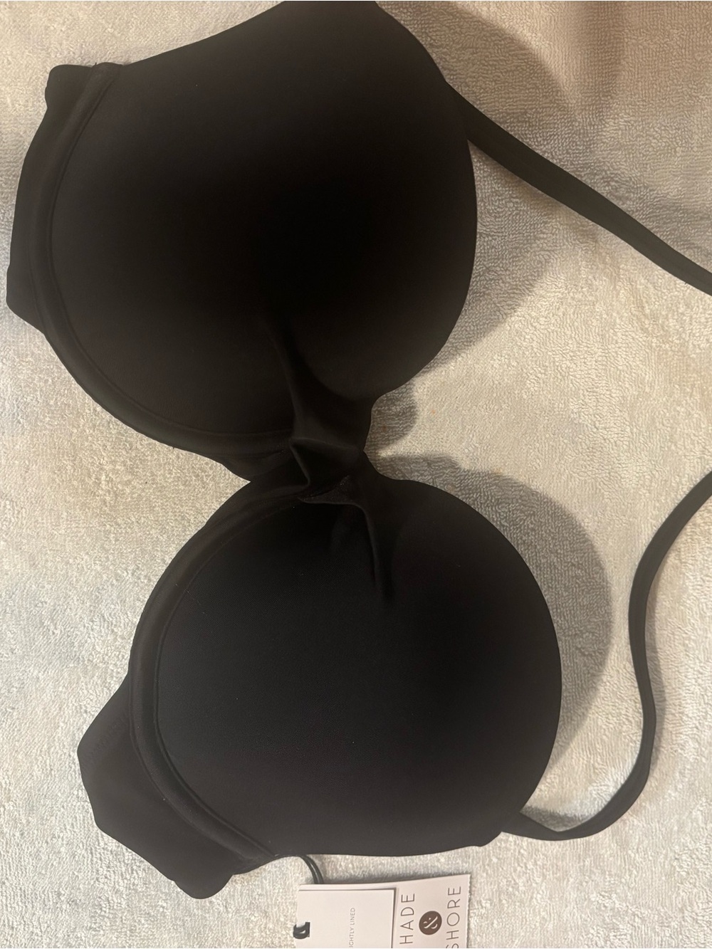 Shade & Shore Black Women's Bikini Top